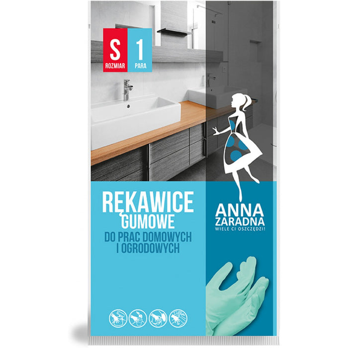 Rubber Household Gloves "S"