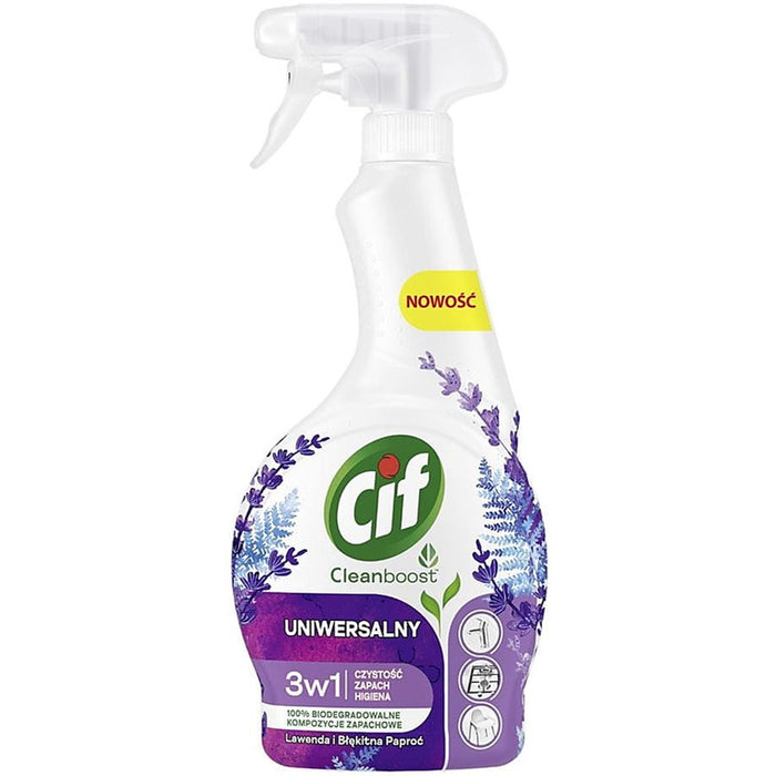 Cif Cleanboost 500ml Universal Lavender Spray