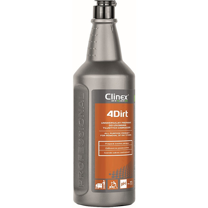 CLINEX 4Dirt 1L, for removing greasy stains