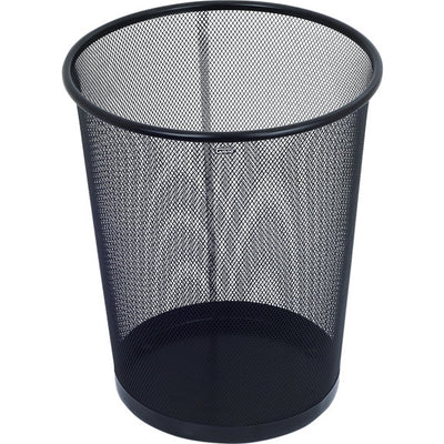 METALOWY KOSZ NA ŚMIECI 19L CZARNY