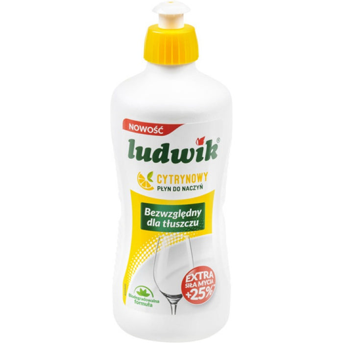 Washing-up liquid Ludwik 450ml Lemon