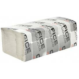 Office Products ZZ folded paper towels, recycled, grey (20x200)