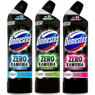 Toilet Cleaner Domestos 750ml Zero Limescale Lime
