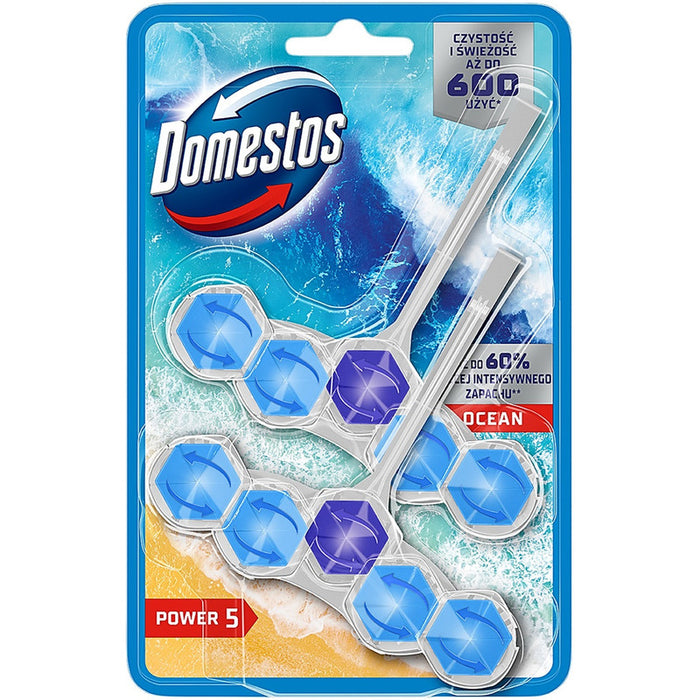 Toilet Block Domestos Power 5 50g Ocean (2)