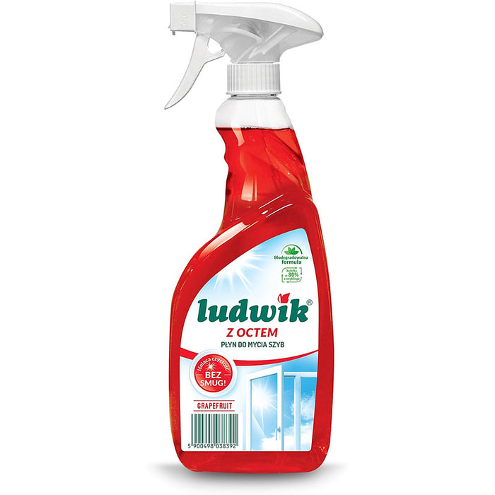 Płyn do szyb Ludwik 600ml Grapefruit z octem