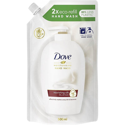 Mydło w płynie Dove 500ml zapas Nourishing silk