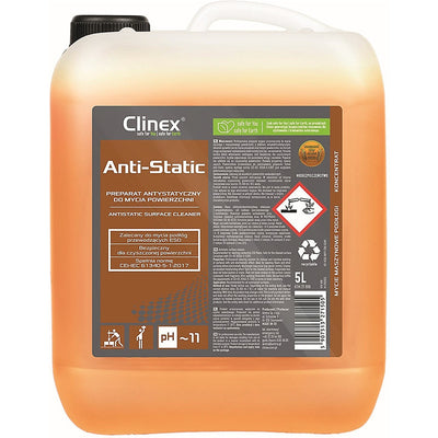 Preparat antystatyczny do mycia powierzchni CLINEX, Anty-Static, 5l