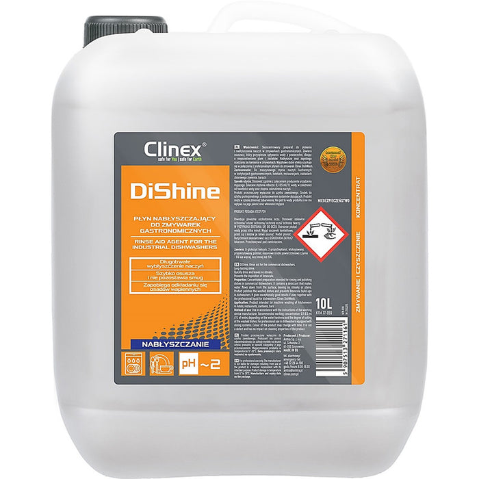 Dishine rinsing aid for commercial dishwashers CLINEX, 10l