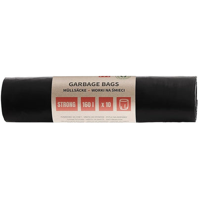 DONAU ECO Refuse Sacks, strong (LDPE), 160l, 10