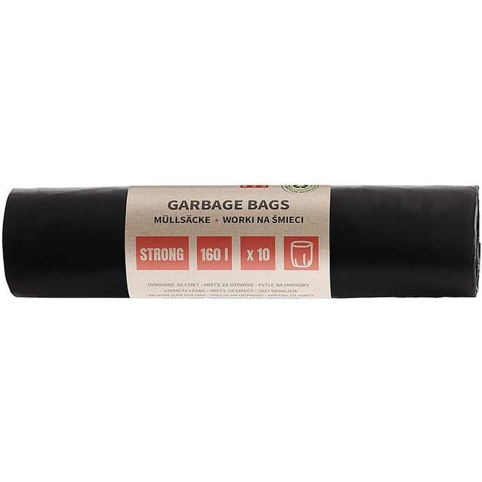 DONAU ECO Refuse Sacks, strong (LDPE), 160l, 10