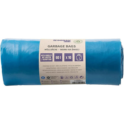DONAU ECO bin bags, with Knoties handles, 60
