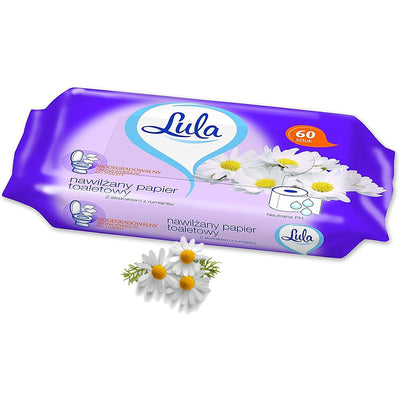 Lula Moist Toilet Paper with Chamomile Extract